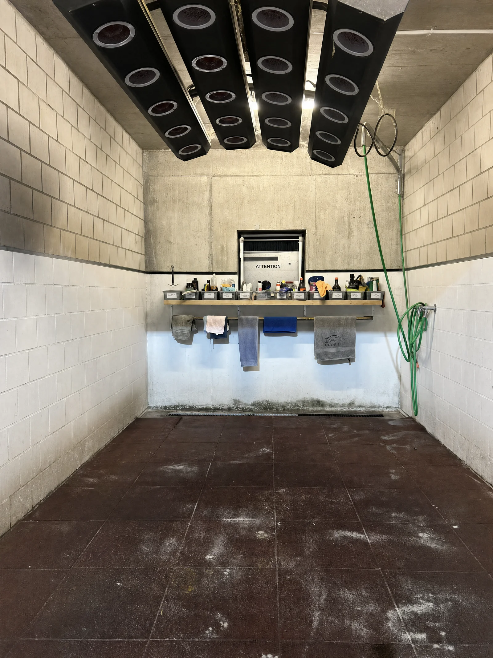 Die Waschbox mit Solarium